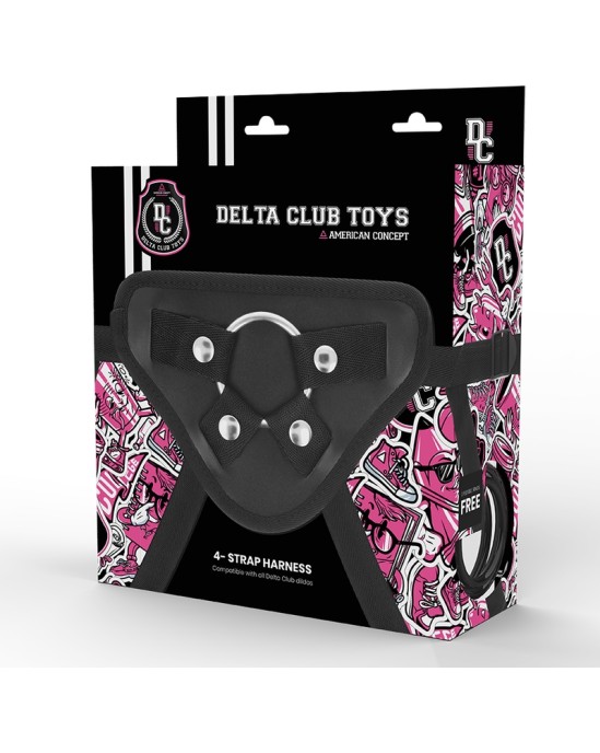 Deltaclub DELTA CLUB - universālas siksnas dildo stiprināšana, viens izmērs