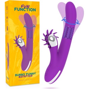 Fun Function Vibrators ar klitora stimulātoru