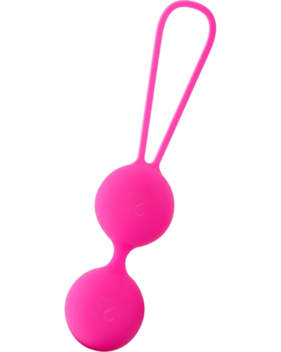 Moressa Silikona vaginālās bumbiņas rozā