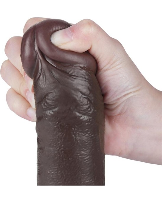 Lovetoy Sliding Skin Dual Layer Dildo 9.5