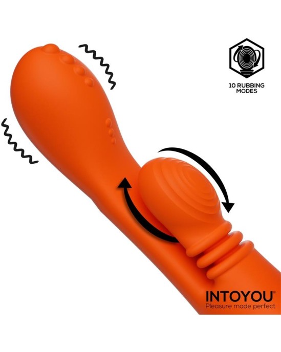 Intoyou Ethan Vibrator 360? G-spot Massage with Multifunction Caps