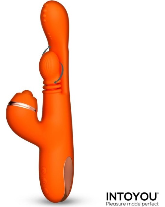 Intoyou Ethan Vibrator 360? G-spot Massage with Multifunction Caps