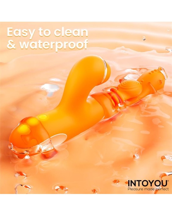 Intoyou Ethan Vibrator 360? G-spot Massage with Multifunction Caps