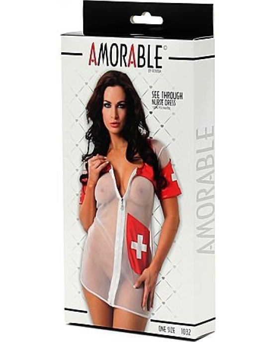 Amorable Nurse Costume One Size