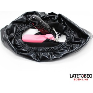 Latetobed Bdsm Line Elastic Briefs with Vibrating Dildo One Size