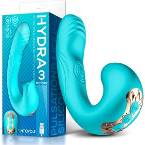 Intoyou Hydra Vibe with Pulsation and Clitoris Stimulating Tongue 3 Motors USB