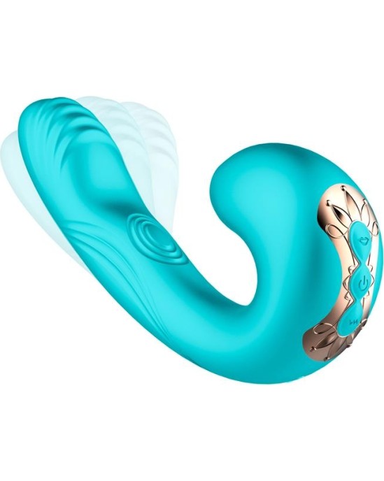 Intoyou Hydra Vibe with Pulsation and Clitoris Stimulating Tongue 3 Motors USB