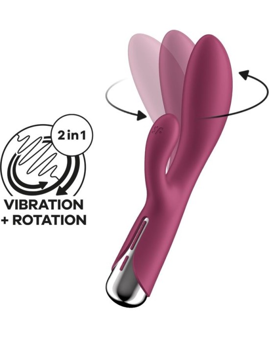 Satisfyer Spinning Rabbit 1 Red