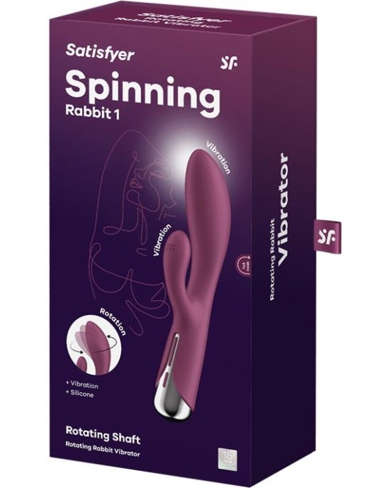 Satisfyer Spinning Rabbit 1 Red