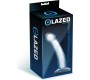 Glazed Curved Dildo Crystal Material 16 cm