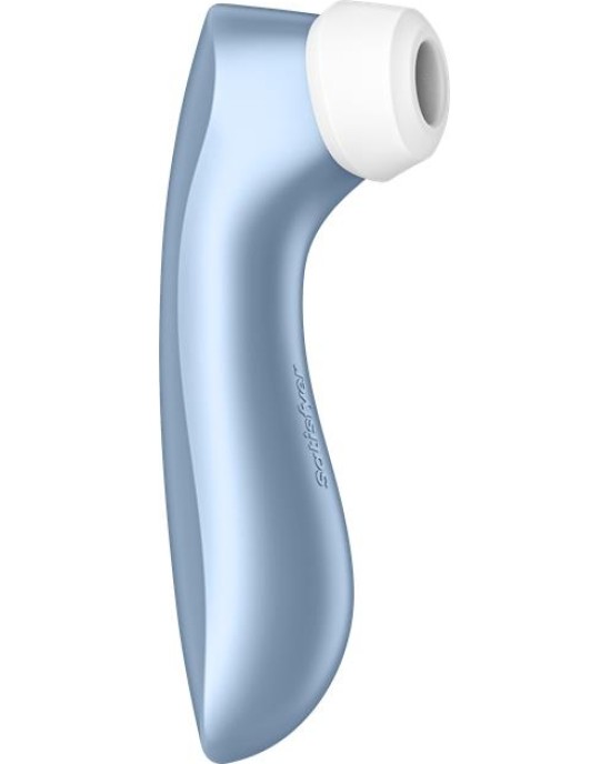 Satisfyer Pro 2+ Clitoris Sucker with Vibration Blue
