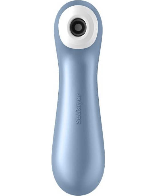 Satisfyer Pro 2+ Clitoris Sucker with Vibration Blue