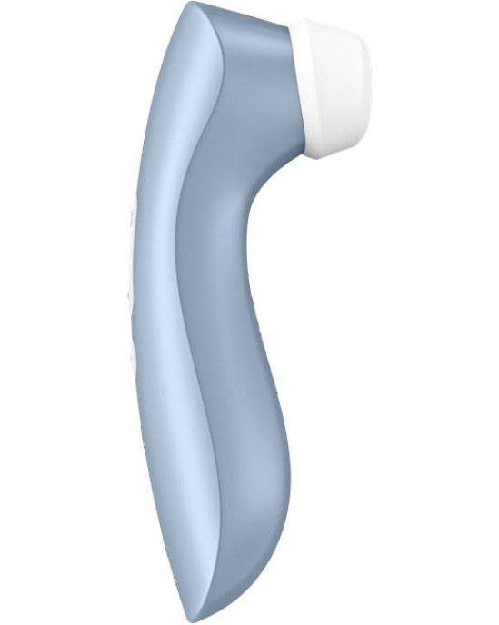 Satisfyer Pro 2+ Clitoris Sucker with Vibration Blue