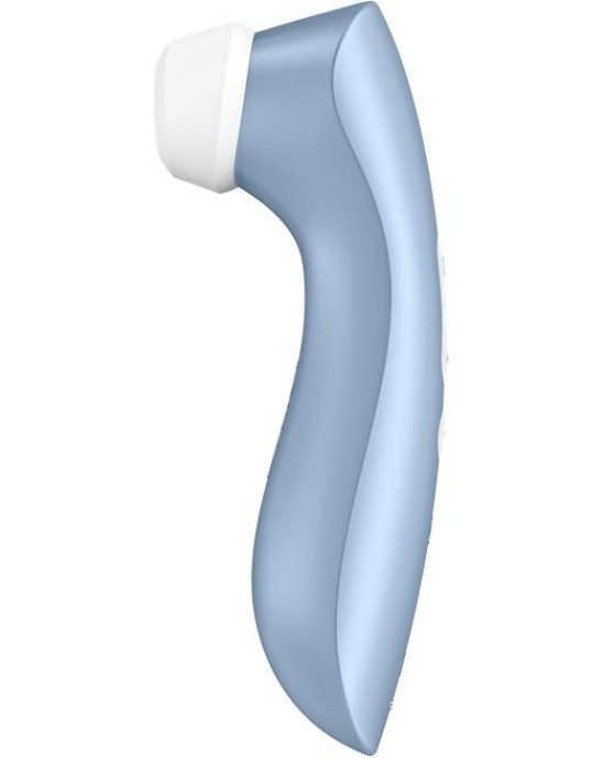 Satisfyer Pro 2+ Clitoris Sucker with Vibration Blue