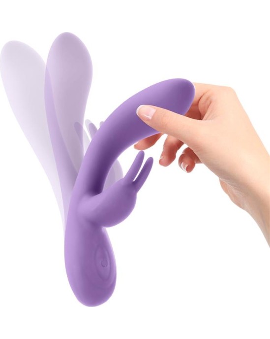 Intoyou Mauve Mauve Liquefied Silicone Unibody Vibe USB Purple