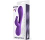 Intoyou Mauve Mauve Liquefied Silicone Unibody Vibe USB Purple