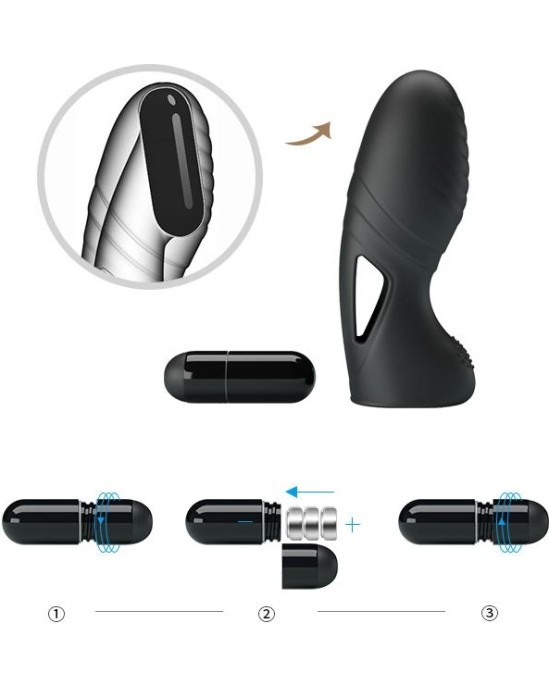 Prettylove Alan Silicone Fingering Vibrator