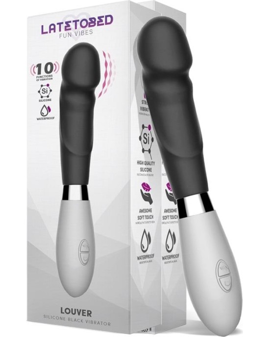 Latetobed Louver Vibe Silicone Black