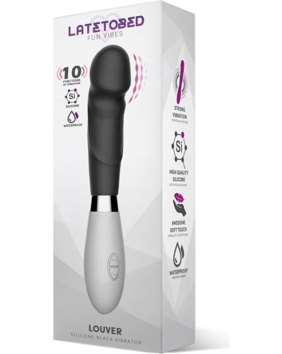 Latetobed Louver Vibe Silicone Black