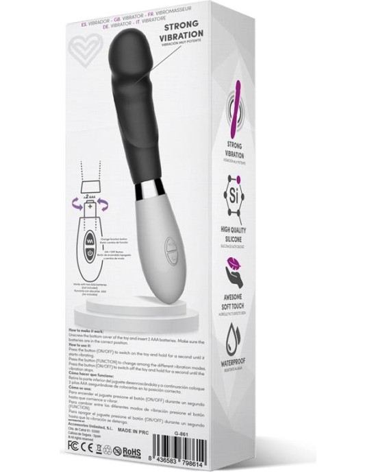 Latetobed Louver Vibe Silicone Black