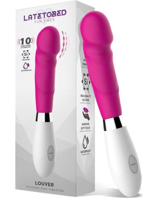 Latetobed Louver Vibe Silicone Pink
