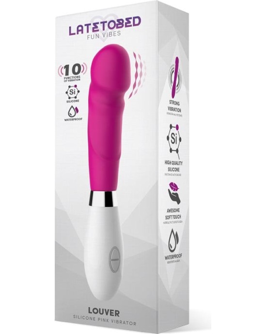 Latetobed Louver Vibe Silicone Pink