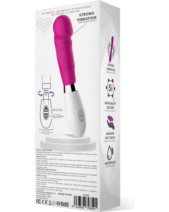 Latetobed Louver Vibe Silicone Pink