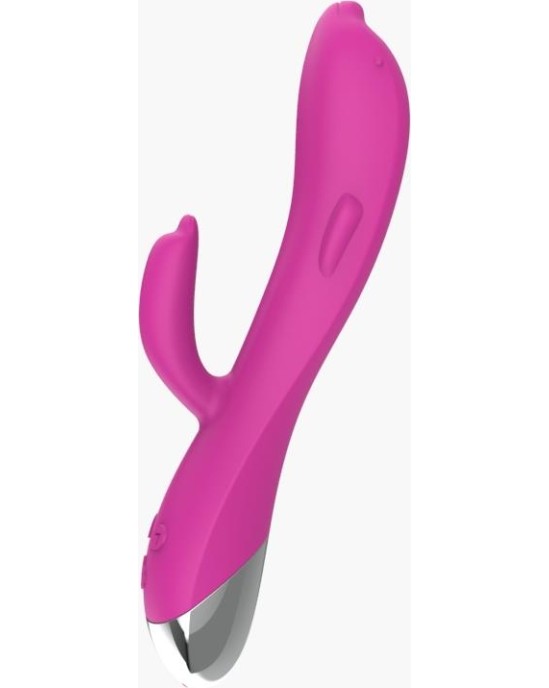 A-Gusto Dolphin Vibe 6 Vibration Functions USB Pink
