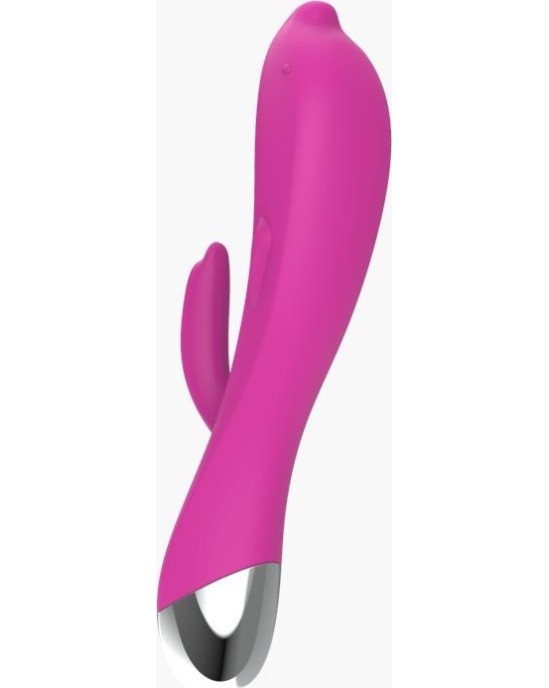 A-Gusto Dolphin Vibe 6 Vibration Functions USB Pink