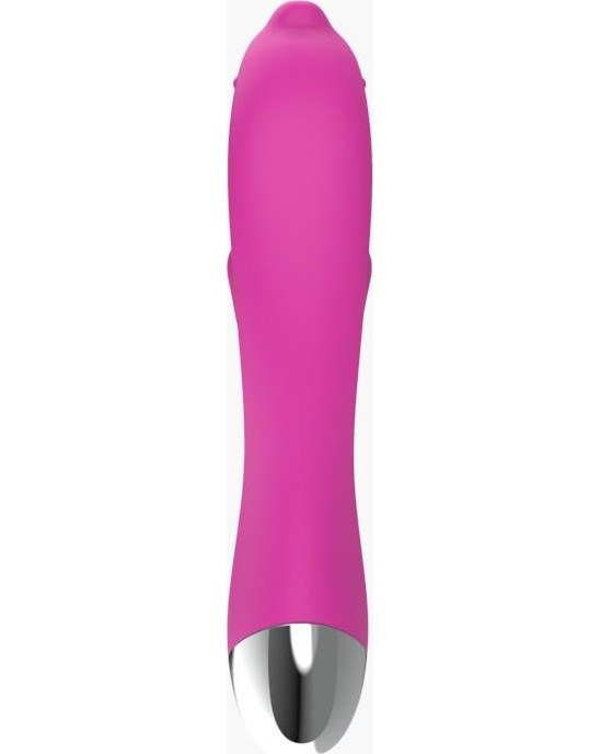 A-Gusto Dolphin Vibe 6 Vibration Functions USB Pink