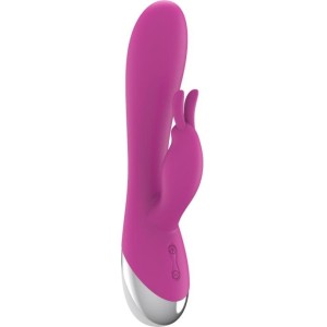 A-Gusto Dual Vibe with Rabbit USB Silicone Pink