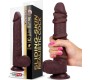 Liketrue Slidy Realistic Dildo Dual Layer Retractable and Adjustable 9