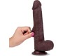 Liketrue Slidy Realistic Dildo Dual Layer Retractable and Adjustable 9