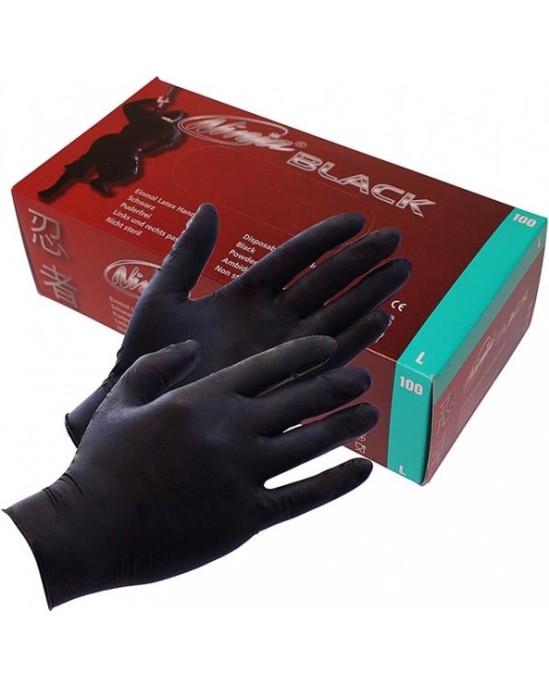 Bondage Play Latex Disposable Gloves 100 Pieces