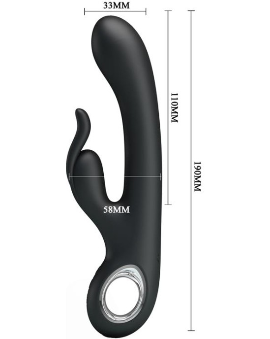 Prettylove Carina Rabbit Vibrator with Memory Function
