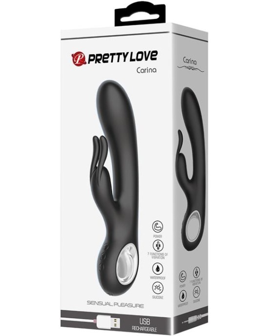 Prettylove Carina Rabbit Vibrator with Memory Function