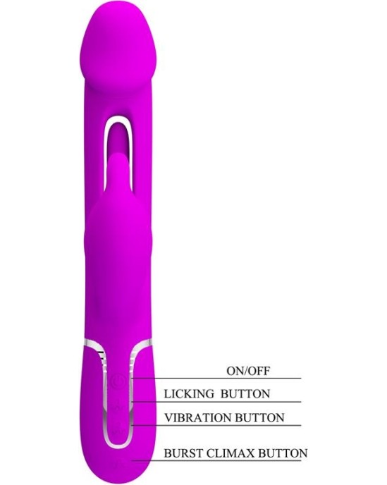 Prettylove Vibe with Tongue Kampas Pink