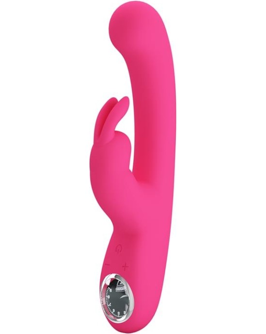 Prettylove Lamar Vibrator G-Spot Rabbit Pink