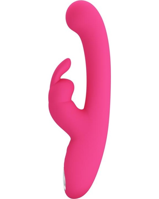 Prettylove Lamar Vibrator G-Spot Rabbit Pink