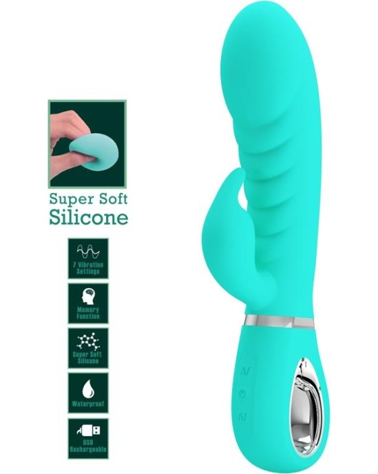 Prettylove Prescott G-Spot Vibrator Green