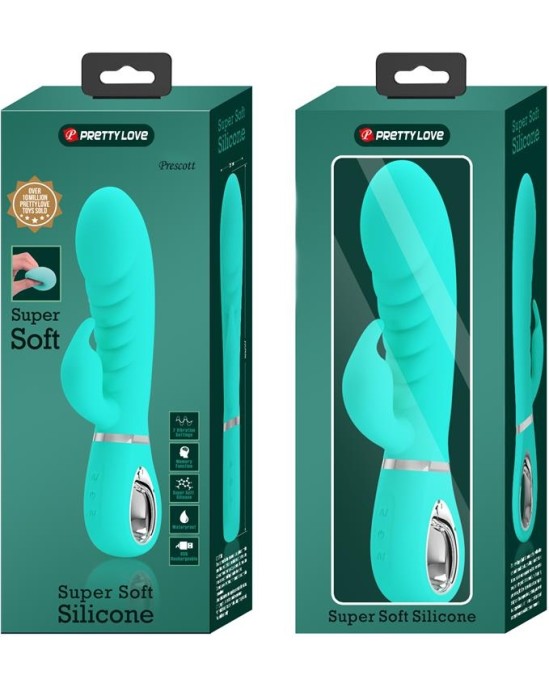 Prettylove Prescott G-Spot Vibrator Green