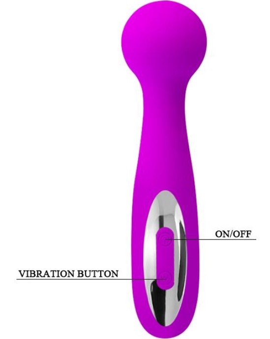 Prettylove Mini Massager Wade Purple