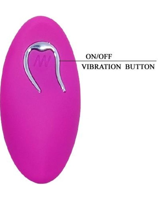Online vadības pults, vibrējoša ola S rozā krāsā