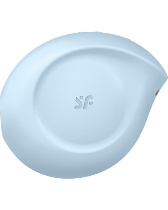 Satisfyer Sugar Rush Clitoris Sucker and Vibe Blue