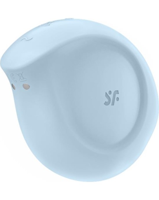 Satisfyer Sugar Rush Clitoris Sucker and Vibe Blue