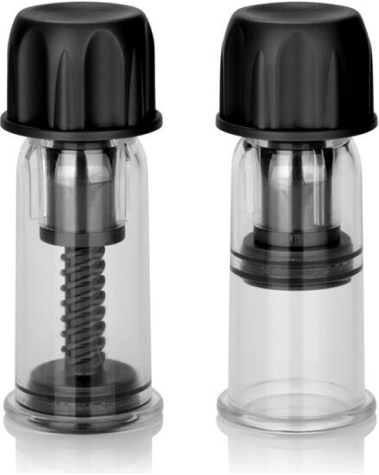 Calexotics VACCUM TWIST NIPPLE SUCTION CUP BLACK