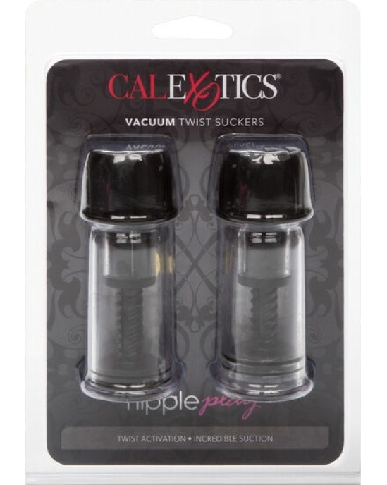 Calexotics VACCUM TWIST NIPPLE SUCTION CUP BLACK