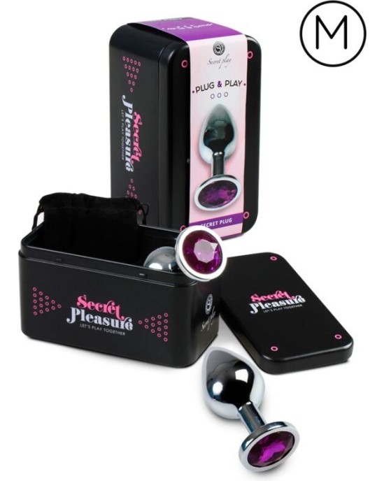 Secretplay Toys SECRETPLAY - ANAL PLUG LILA M