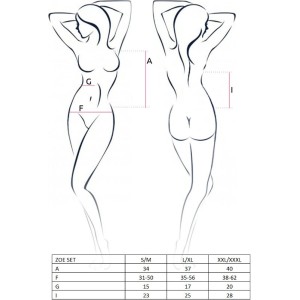 Passion Woman Sets PASSION - WOMAN ZOE SET SIZE L/XL