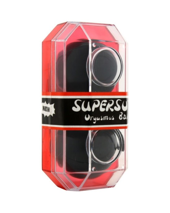 Seven Creations SUPERSOFT ORGASMUS BALLS BLACK